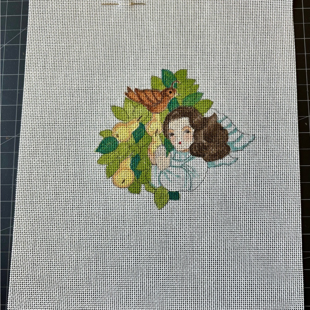 Handcrafted Fiber Art with Green and Brown Accents